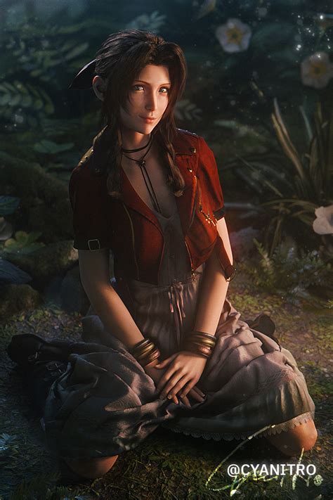 Aerith Gainsborough Final Fantasy Vii Image By Cyanitro 4035014