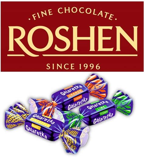 ROSHEN Galaretki W Polewie Czekoladowej 2KG TORBA 13482835423 Allegro Pl