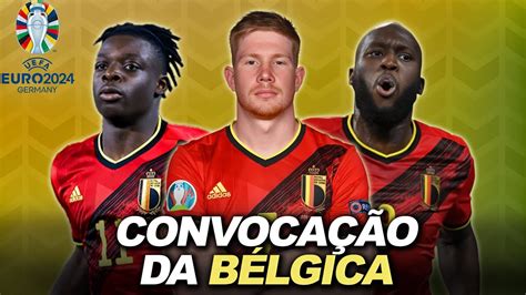 Convoca O Da B Lgica Para A Eurocopa Youtube