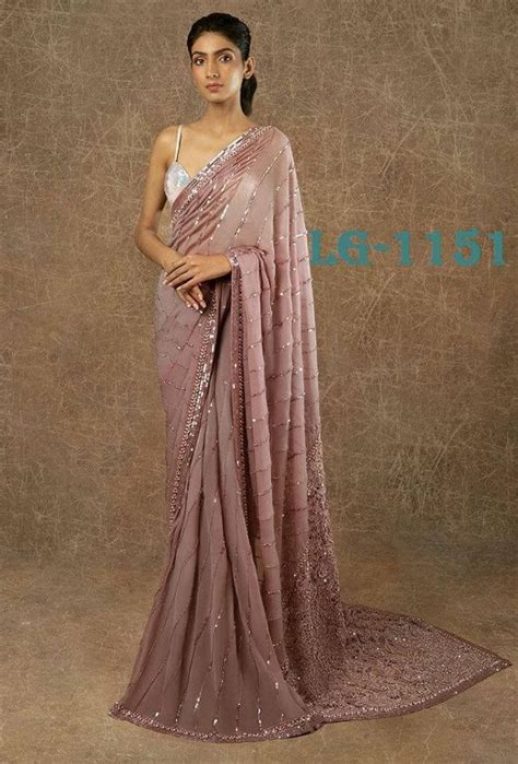 Buy baltic grey manish malhotra sequin saree at Rs. 899 online from ...