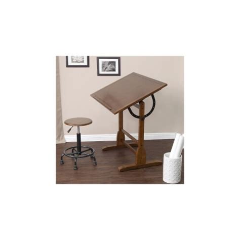 Studio Designs Solid Hard Wood Vintage Drafting Table 36 13304 1 Kroger