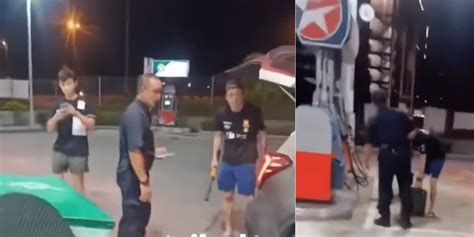 Singaporean Man Arrested In Malaysia Over Petrol Station Altercation