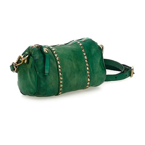 Crossbody Bag Kura Green Campomaggi