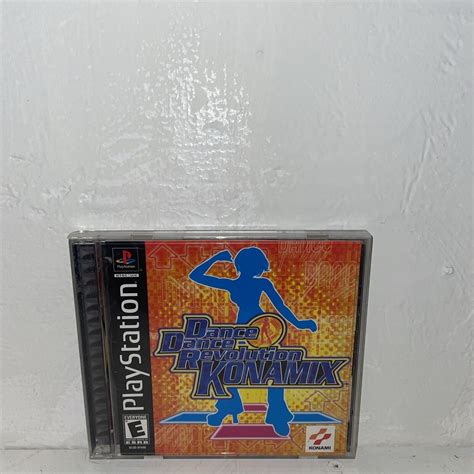 Dance Dance Revolution Konamix Sony PlayStation 2002 PS1 Complete