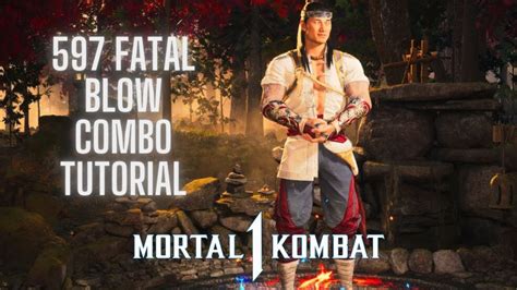 Liu Kang Khameleon Fatal Blow Combo Mortal Kombat Youtube