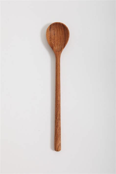 Hand Carved Wooden Spoon Stir Gravel And Gold