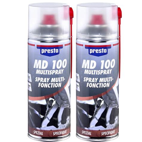 Presto MD 100 Multifunktionsspray 2x 400 ml. | Kettenspray ...