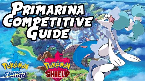 Primarina VGC Singles Competitive Guide Pokemon Sword And Shield