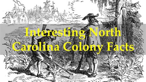 Interesting North Carolina Colony Facts Youtube