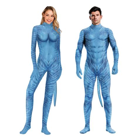 Costumes De Cosplay Neytiri Jake Pour Hommes Et Femmes Avatar Le Chemin