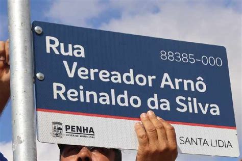 Gravatá Santa Lídia Centro e Armação ganham novas placas de