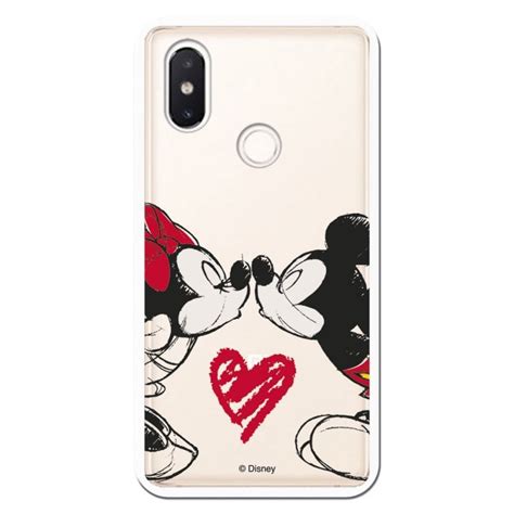 Estojo Oficial Disney Mickey E Minnie Kiss Xiaomi Mi Se Disney