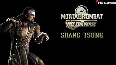 Mortal Kombat Vs Dc Universe Shang Tsung Ps Youtube