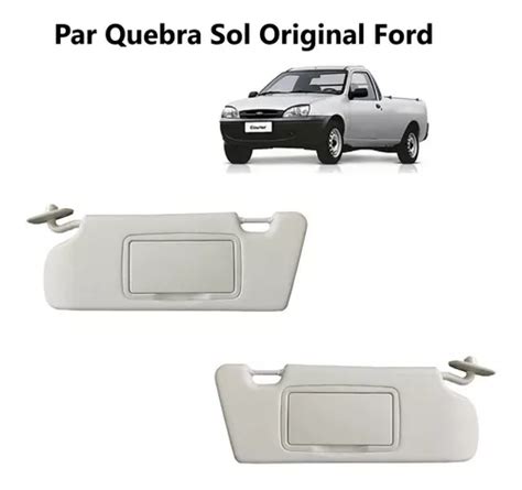 Par Quebra Sol Espelho Ford Courier Todos Original Parcelamento