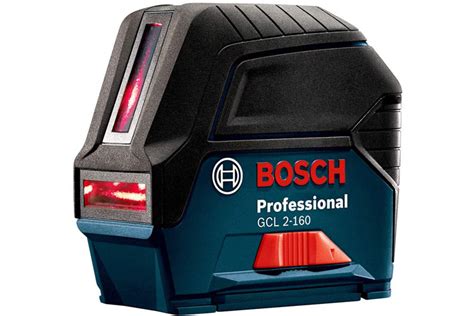 BOSCH GCL2 160 Self Leveling Cross Line Laser With Plumb Points