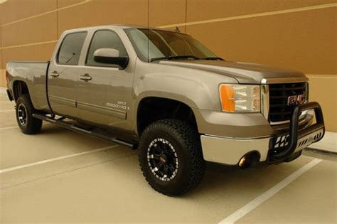 Buy used 07 GMC SIERRA 2500HD SLT CREW CAB SHORT BED DIESEL 4WD ...