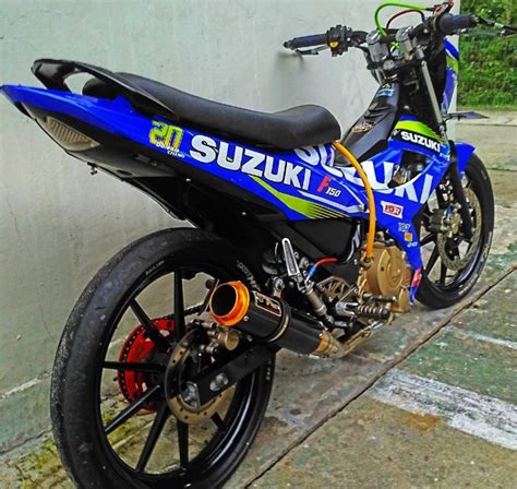 Satria FU Modif Road Race