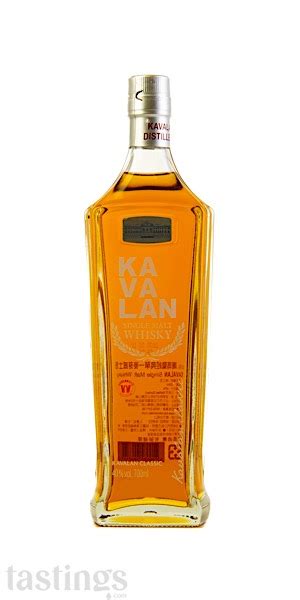 Kavalan Classic Single Malt Whisky Taiwan Spirits Review Tastings