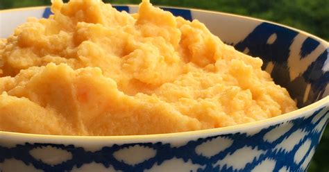 Пюре из цветной капусты и моркови
