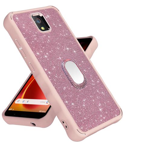 Amazon For Hot Pepper Panca Case With Tempered Glass Screen Protector Mirror Ring