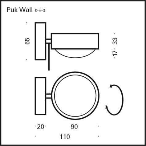 Top Light Puk Meg Maxx 160 Plus LED Ceiling Light Without Accessories