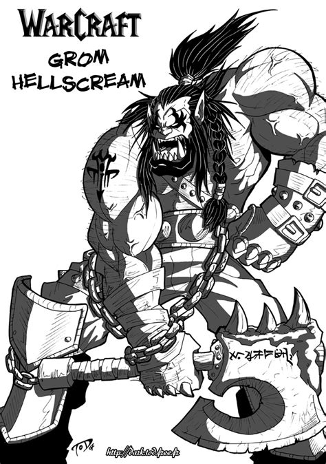 Grom Hellscream by DarkTod on DeviantArt