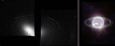 Voyager 2 and JWST Neptune Ring images : r/spaceporn