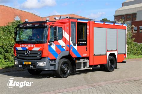 Nieuwe Tankautospuit Voor Brandweer Duiven Ziegler Brandweertechniek