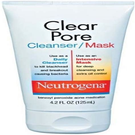 Neutrogena Clear Pore Cleanser Mask 4 2 Ounce