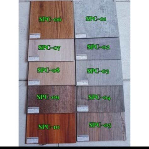 Jual Vinyl SPC Murah Kangbang 4mm Vinyl Lantai Motif Kayu Shopee