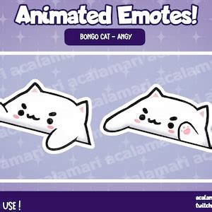 ANIMATED Bongo Cat Meme Angy Twitch Discord Youtube Community