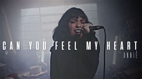 Bring Me The Horizon Can You Feel My Heart Cover By Annie Youtube