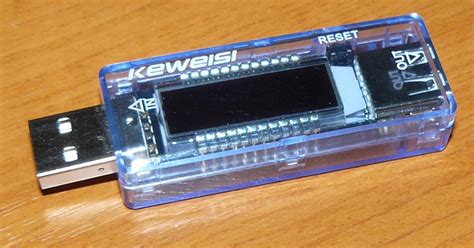 USB тестер Keweisi KWS-V20 амперметр, вольтметр, тестер емкости ...