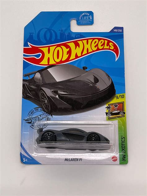 Hot Wheels McLaren P1 (Black) – Attic10-Flips