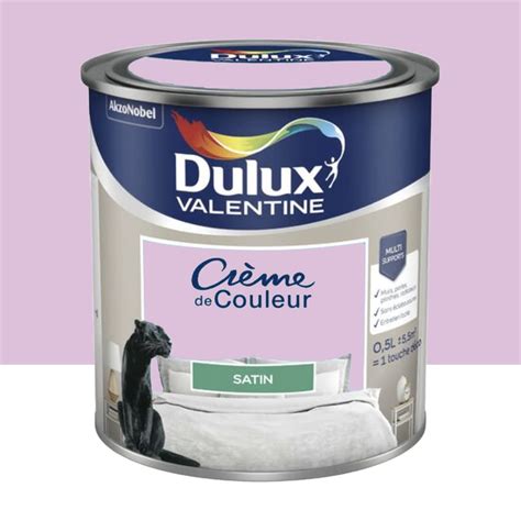 Peinture multi supports Dulux Valentine Crème de Couleur Satin