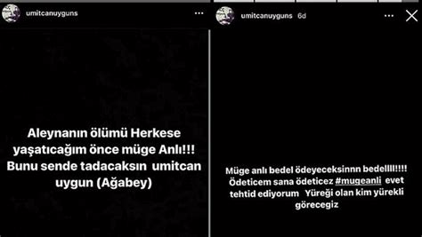 Müge Anlıyı Tehdit Eden Ümitcan Uygun Için Karar Verildi Son Dakİka