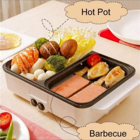 Jual Shenar Panci Panggan Daging Hot Pot Bbq Hot Pot In Bbq Panggan Bbq Korea Fan Daging