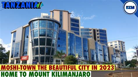 The Beautiful Town Of Moshi Tanzania Home To Mount Kilimanjaro