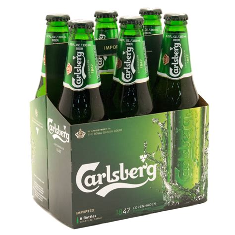 Carlsberg Premium Danish Pilsner 6 Pk Goody Goody Liquor