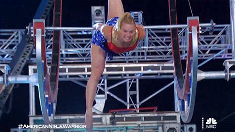 Jessie Graff Nbc  By Ninja Warrior Find And Share On Giphy