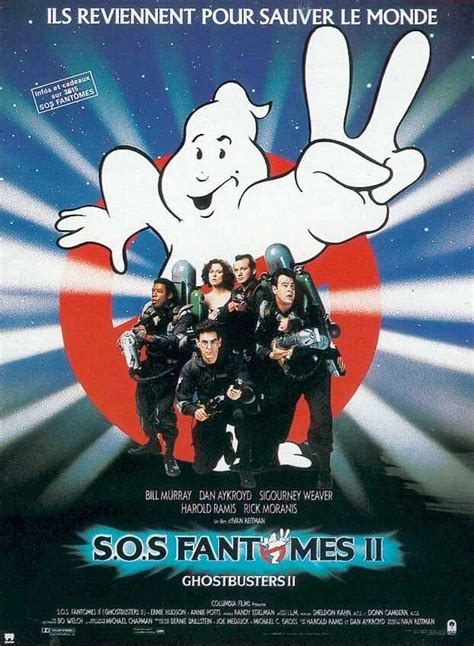 Affiche cinéma Ghostbusters 2