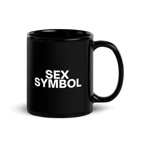 SEX SYMBOL Black Coffee Mug PYGear