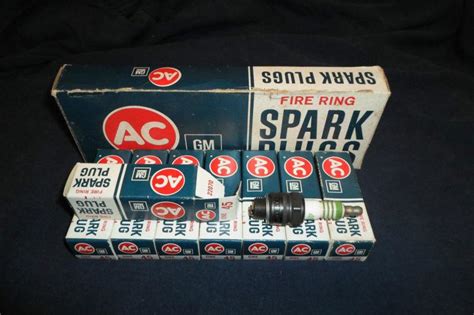 Buy Ac Delco Nos Spark Plugs Corvette Camaro Chevelle Nova Gm Chevy