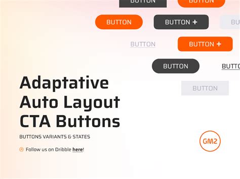 Adaptative Auto Layout CTA Buttons Figma