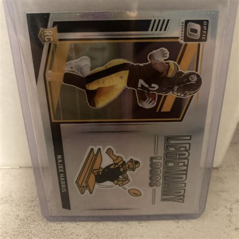 Panini Donruss Optic Najee Harris Legendary Logos Ebay