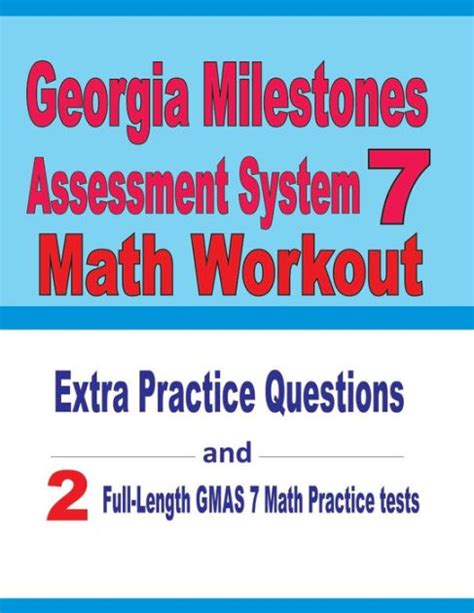 Georgia Milestones Assessment System 7 Math Workout Extra Practice