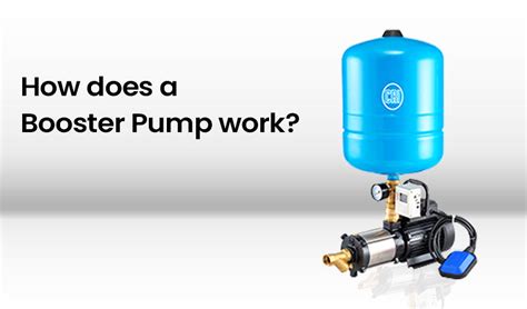 What Is A Water Booster Pump And How Does It Work 42 OFF