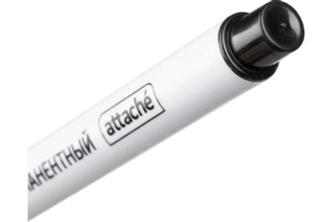 Перманентный маркер Attache чёрный 0.5 мм 954118 - выгодная цена ...