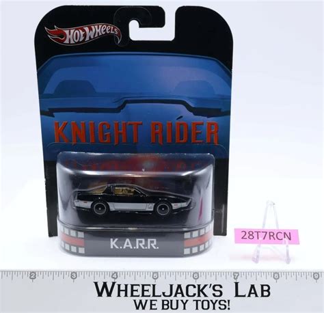 K A R R Knight Rider Hot Wheels Mattel NEW MOSC Wheeljack S Lab