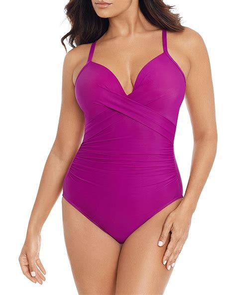 Miraclesuit Rock Solid Captivate Underwire One Piece Swimsuit